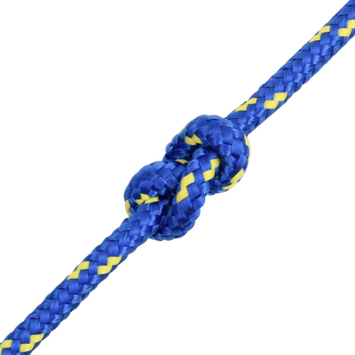 Frânghie utilitară multifuncțională 10 mm 25 m albastru PP WALTI
