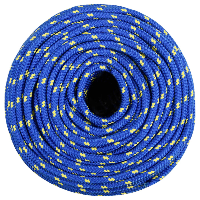 Frânghie utilitară multifuncțională 10 mm 25 m albastru PP WALTI