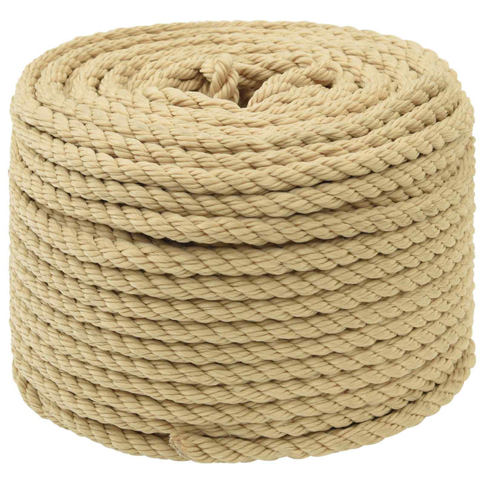 Frânghie utilitară multifuncțională 8 mm 25 m natural PP WALTI