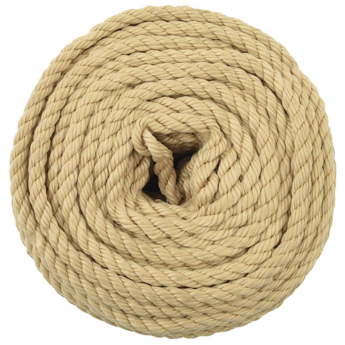 Frânghie utilitară multifuncțională 8 mm 25 m natural PP WALTI