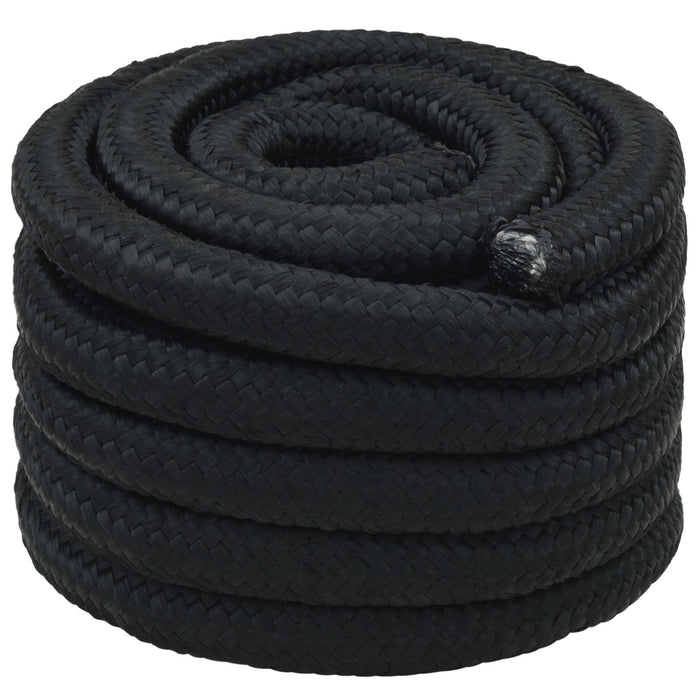 Frânghie utilitară multifuncțională 60 mm 5 m Negru PP WALTI
