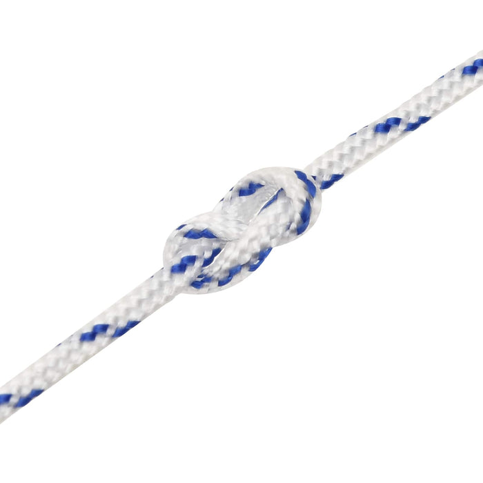 Frânghie utilitară multifuncțională 2 mm 50 m Alb și albastru WALTI