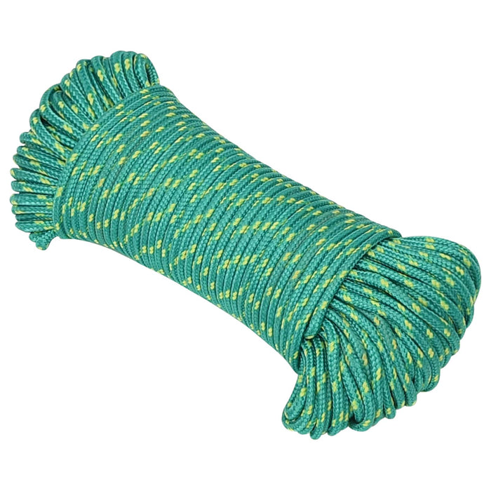 Frânghie utilitară multifuncțională 3 mm 25 m Verde PP WALTI