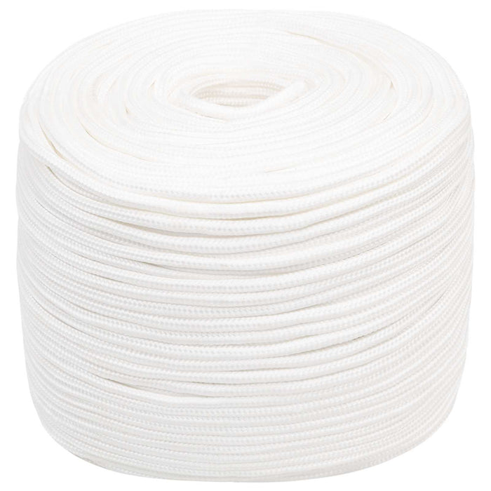 Frânghie utilitară multifuncțională 10 mm 250 m Alb PP WALTI