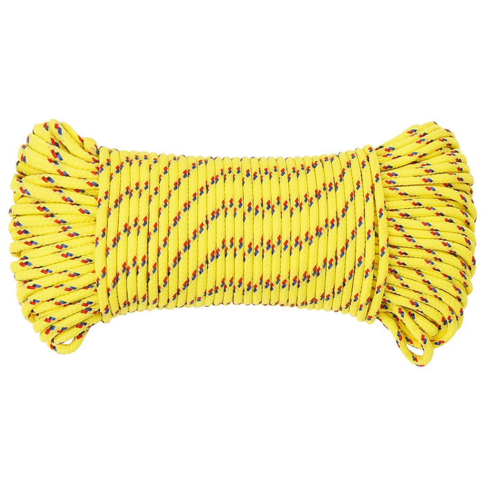 Frânghie utilitară multifuncțională 4 mm 500 m Galben PP WALTI