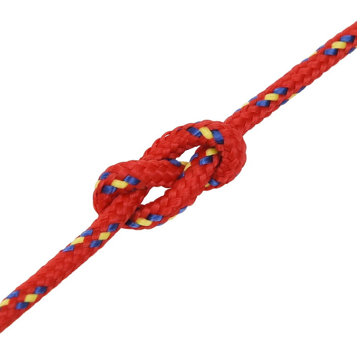 Frânghie utilitară multifuncțională 2 mm 250 m Roșu PP WALTI