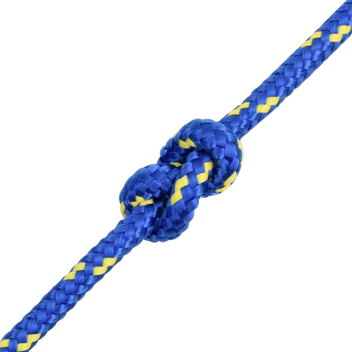 Frânghie utilitară multifuncțională 8 mm 50 m albastru PP WALTI
