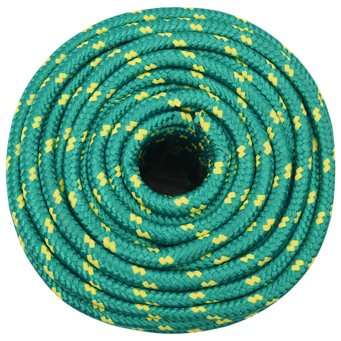 Frânghie utilitară multifuncțională 12 mm 100 m Verde PP WALTI