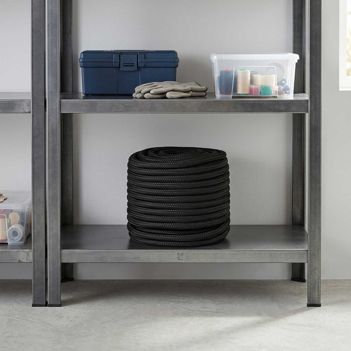 Frânghie utilitară multifuncțională 18 mm 50 m Negru PP WALTI