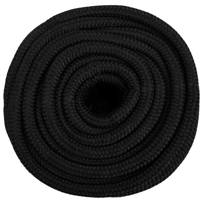 Frânghie utilitară multifuncțională 16 mm 25 m Negru PP WALTI