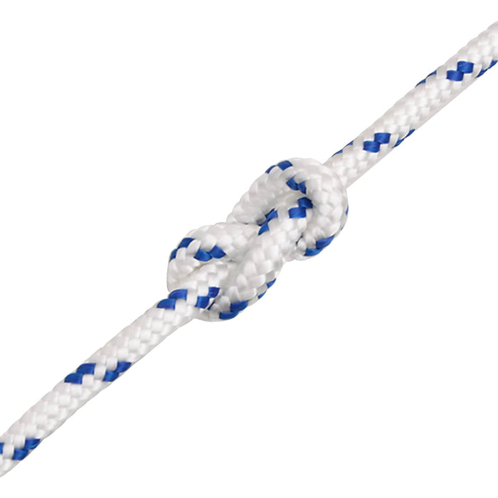 Frânghie utilitară multifuncțională 5 mm 100 m Alb și albastru WALTI