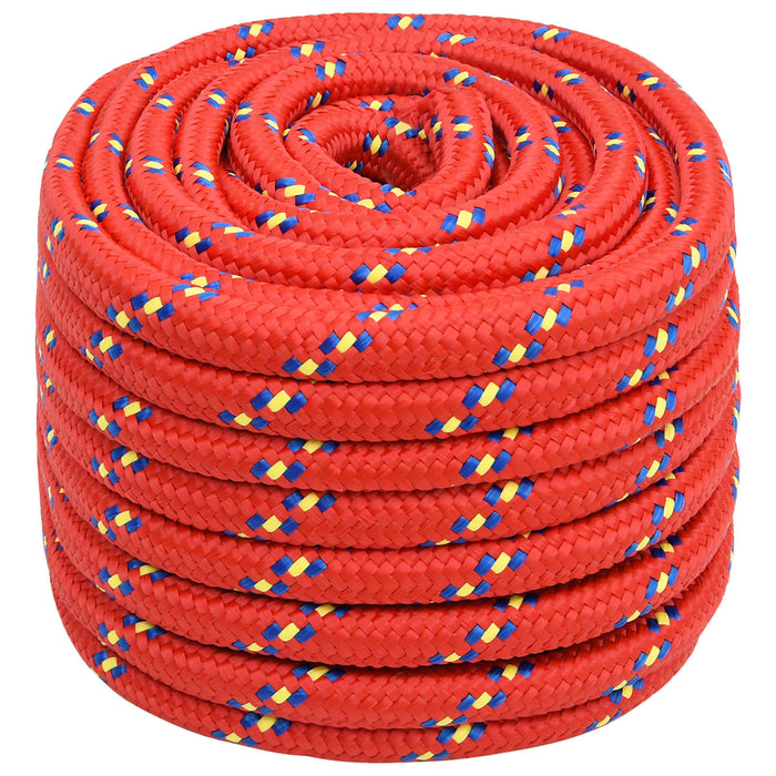 Frânghie utilitară multifuncțională 20 mm 100 m Roșu PP WALTI