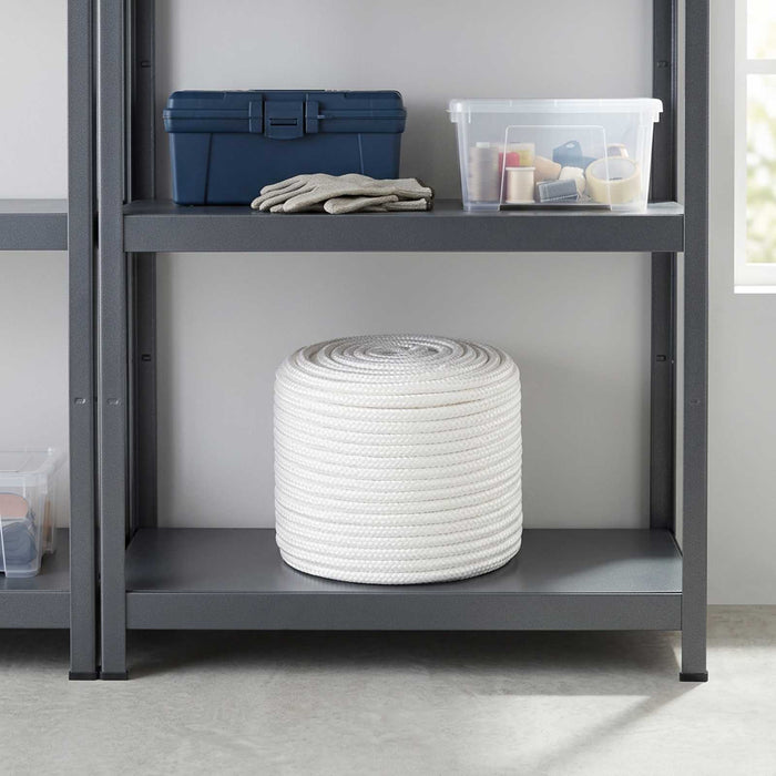 Frânghie utilitară multifuncțională 14 mm 100 m Alb PP WALTI