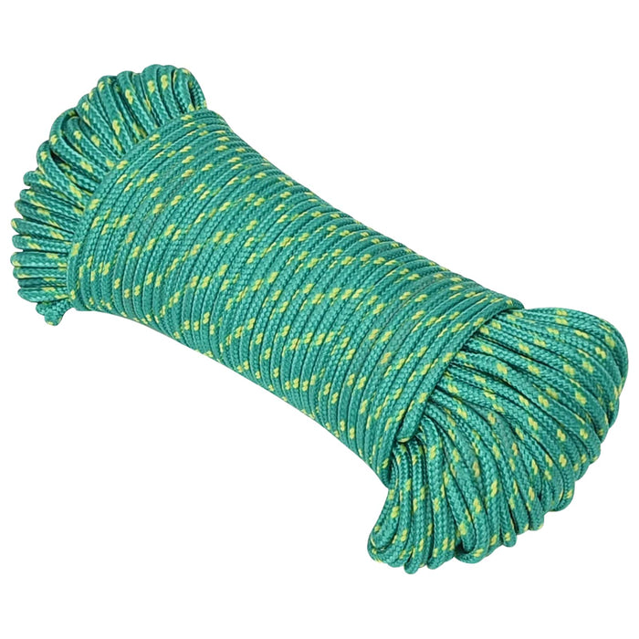 Frânghie utilitară multifuncțională 4 mm 500 m Verde PP WALTI