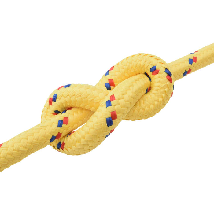 Frânghie utilitară multifuncțională 40 mm 5 m Galben PP WALTI