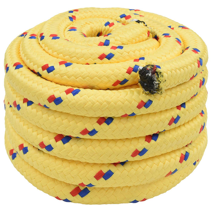 Frânghie utilitară multifuncțională 40 mm 5 m Galben PP WALTI