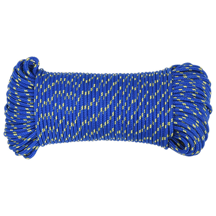 Frânghie utilitară multifuncțională 3 mm 100 m albastru PP WALTI