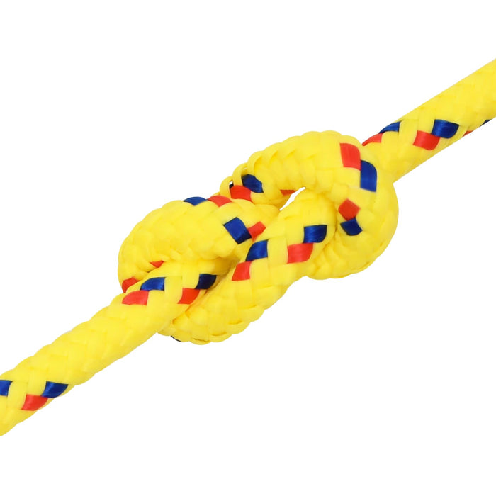 Frânghie utilitară multifuncțională 6 mm 25 m Galben PP WALTI