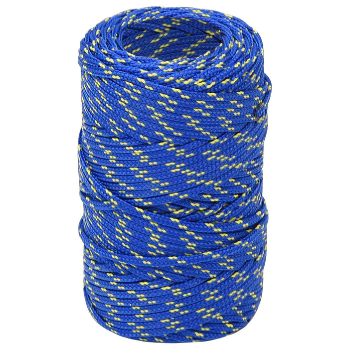 Frânghie utilitară multifuncțională 2 mm 100 m albastru PP WALTI