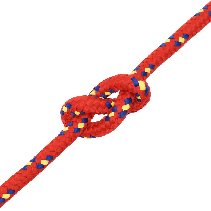 Frânghie utilitară multifuncțională 14 mm 25 m Roșu PP WALTI