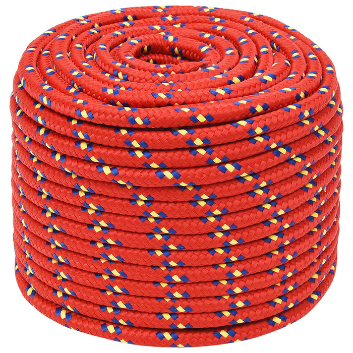 Frânghie utilitară multifuncțională 14 mm 25 m Roșu PP WALTI