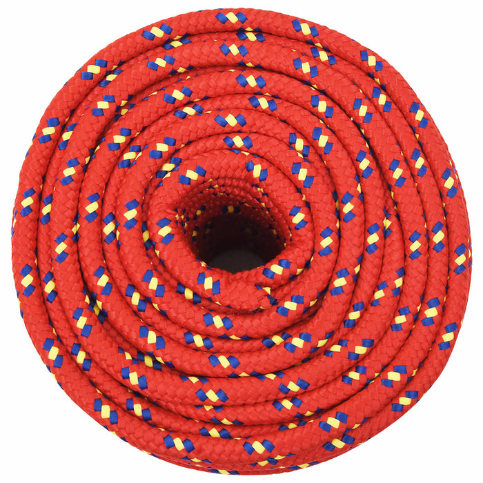 Frânghie utilitară multifuncțională 14 mm 25 m Roșu PP WALTI