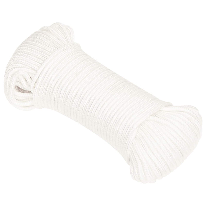 Frânghie utilitară multifuncțională 5 mm 25 m Alb PP WALTI