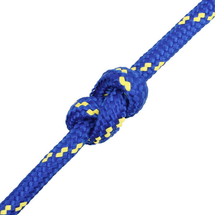Frânghie utilitară multifuncțională 16 mm 100 m albastru PP WALTI