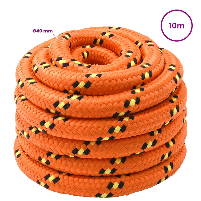 Frânghie utilitară multifuncțională 40 mm 10 m Portocaliu PP WALTI