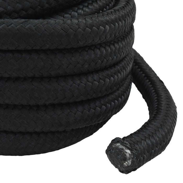 Frânghie utilitară multifuncțională 50 mm 25 m Negru PP - WALTI WALTI