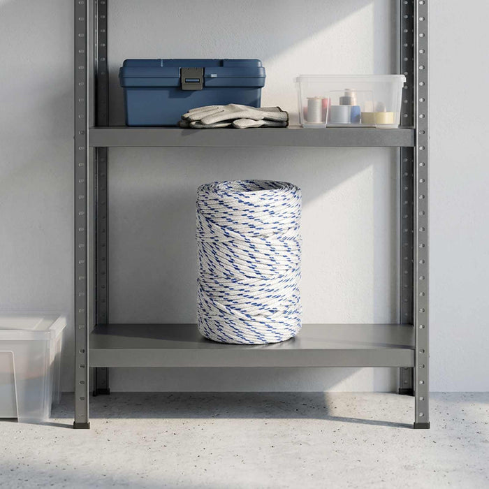 Frânghie utilitară multifuncțională 2 mm 500 m Alb și albastru WALTI
