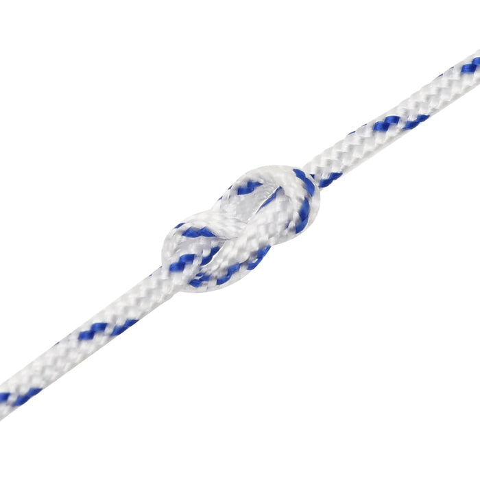 Frânghie utilitară multifuncțională 2 mm 25 m Alb și albastru WALTI