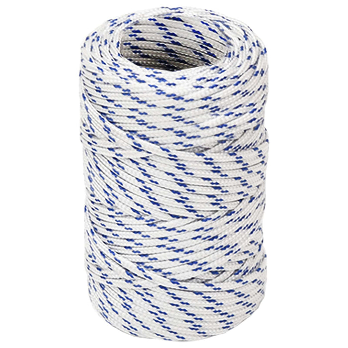 Frânghie utilitară multifuncțională 2 mm 25 m Alb și albastru WALTI