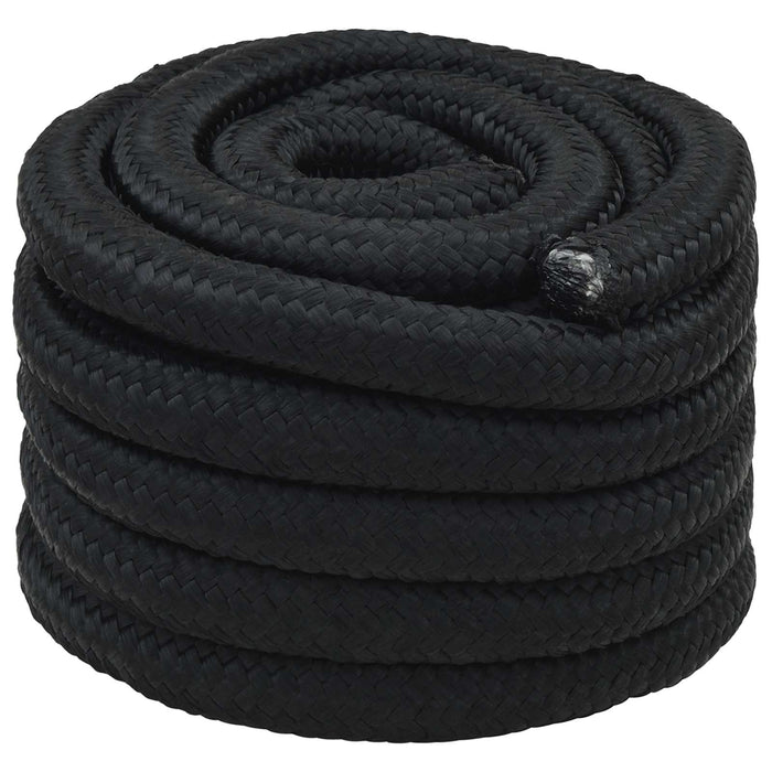 Frânghie utilitară multifuncțională 40 mm 5 m Negru PP WALTI
