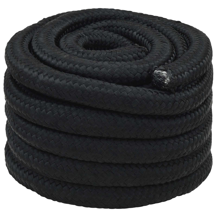 Frânghie utilitară multifuncțională 60 mm 10 m Negru PP - WALTI WALTI