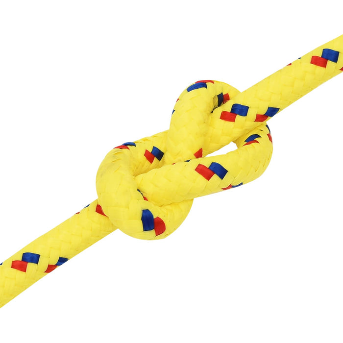 Frânghie utilitară multifuncțională 12 mm 100 m Galben PP WALTI