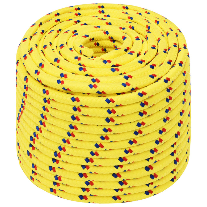Frânghie utilitară multifuncțională 12 mm 100 m Galben PP WALTI