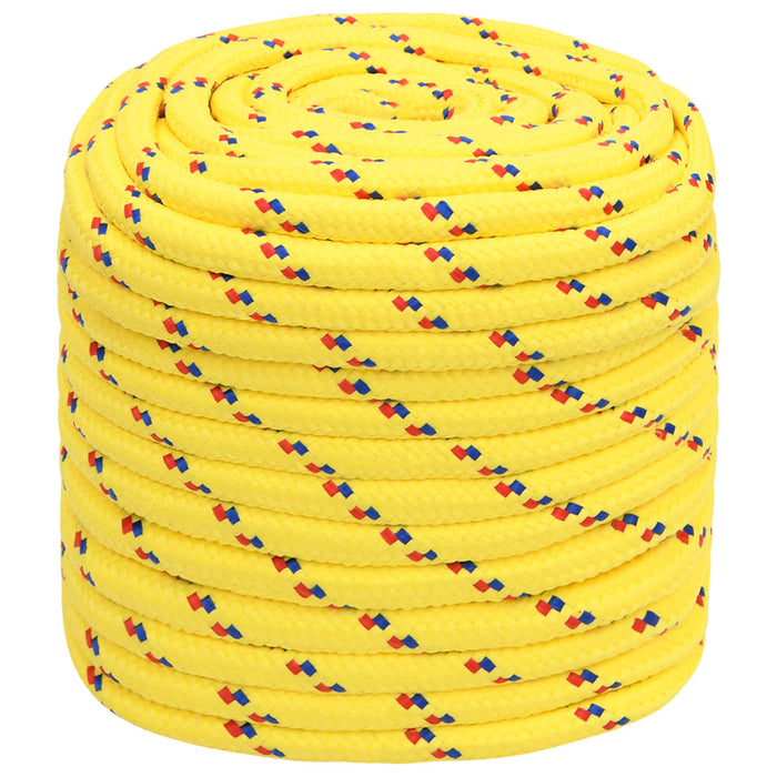 Frânghie utilitară multifuncțională 18 mm 25 m Galben PP WALTI