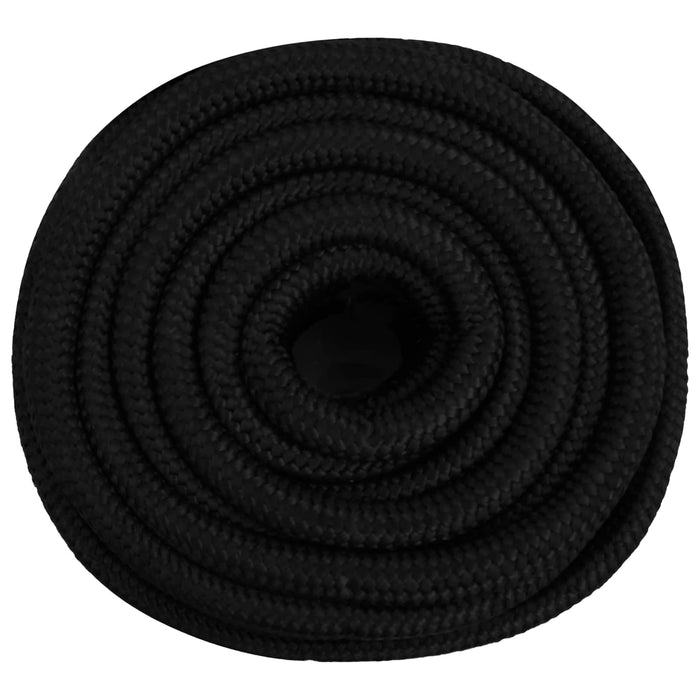 Frânghie utilitară multifuncțională 25 mm 25 m Negru Poliester - WALTI WALTI