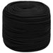Frânghie utilitară multifuncțională 8 mm 25 m Negru Poliester - WALTI WALTI
