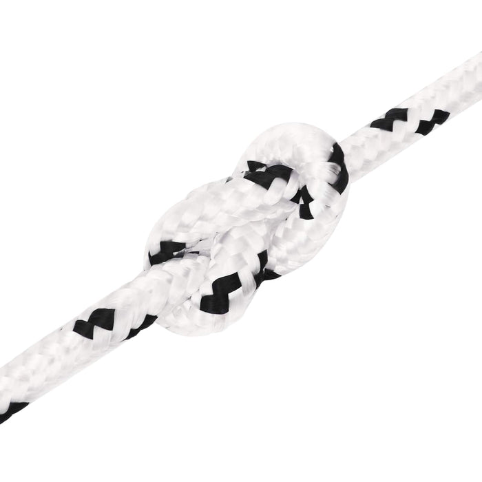 Frânghie utilitară multifuncțională 8 mm 25 m Alb Poliester - WALTI WALTI