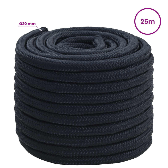 Frânghie utilitară multifuncțională 20 mm 25 m Albastru regal - WALTI WALTI
