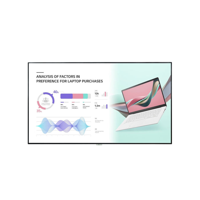 Monitor Videowall LG 98UH5J-H 98" 4K Ultra HD - WALTI WALTI