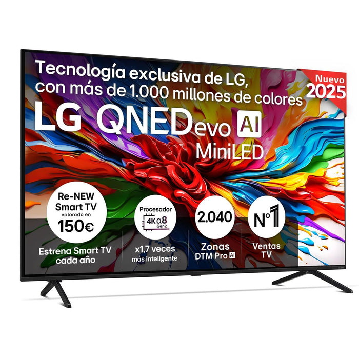 Smart TV LG 55QNED92A6A 4K Ultra HD 55"  (140 cm) LED - WALTI WALTI