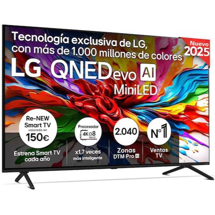 Smart TV LG 75QNED92A6A 4K Ultra HD 75"(191 cm) HDR WiFi DVB-S2 QNED - WALTI WALTI