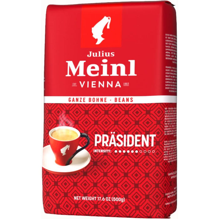 Cafea boabe JULIUS MEINL Classic Collection Prasident, 500g - WALTI WALTI