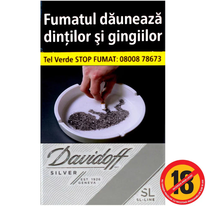 Tigari Davidoff Silver SL-LINE - WALTI WALTI