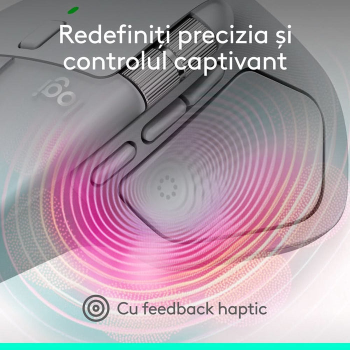 Mouse Wireless LOGITECH MX Master 4, 8000 dpi, Bluetooth, gri WALTI