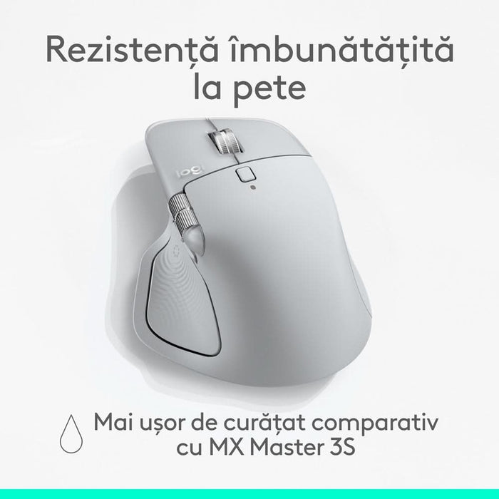 Mouse Wireless LOGITECH MX Master 4, 8000 dpi, Bluetooth, gri WALTI