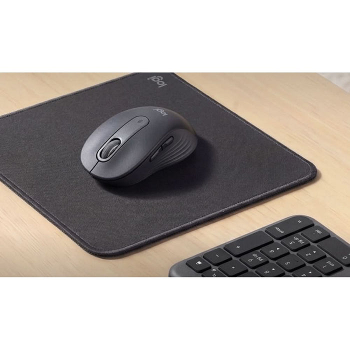 Set Mouse LOGITECH Signature M650 + Mouse Pad Studio, negru - WALTI WALTI